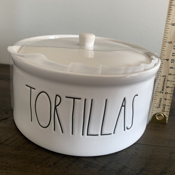 Rae Dunn Tortilla Holder Warmer Set | Farmhouse Kitchen Decor - Picture 5 of 5